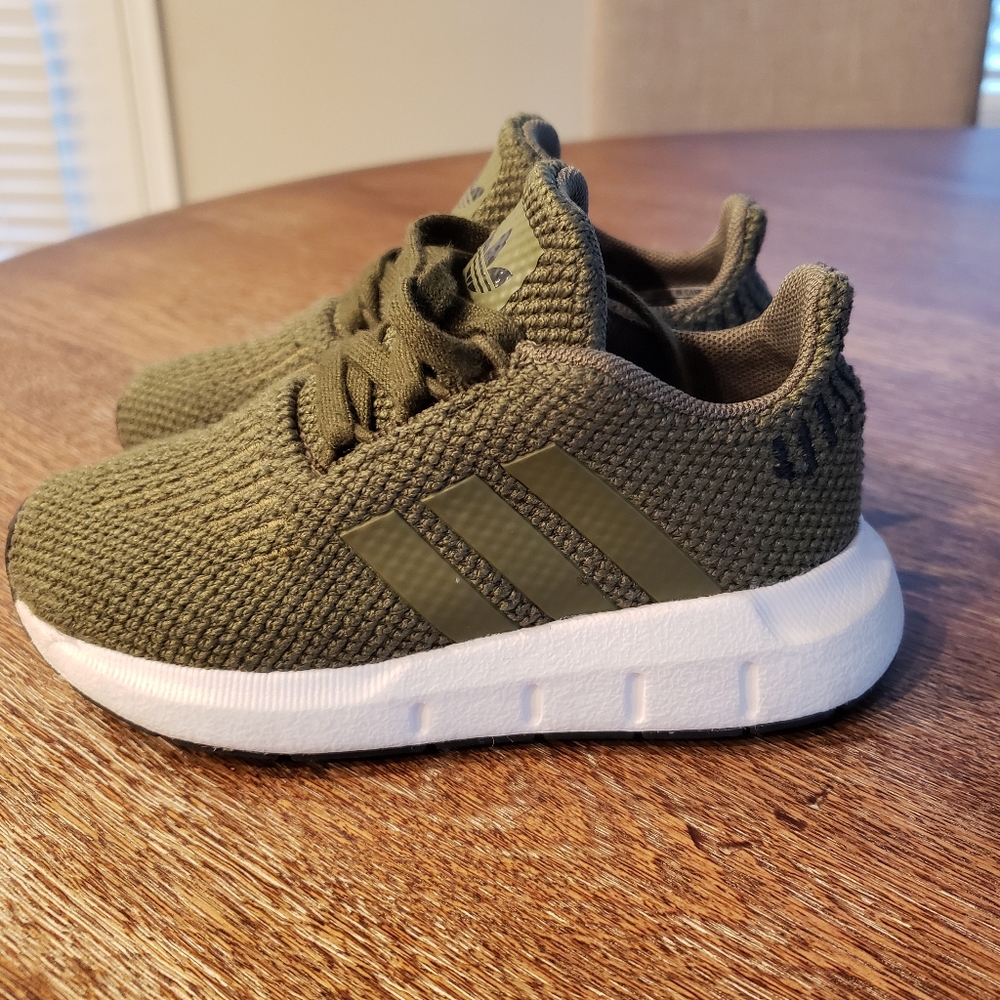 Toddler boy's Adidas sneakers